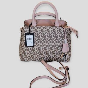 NWT DKNY Paige Medium Satchel Crossbody Bag Removable Adjustable Strap